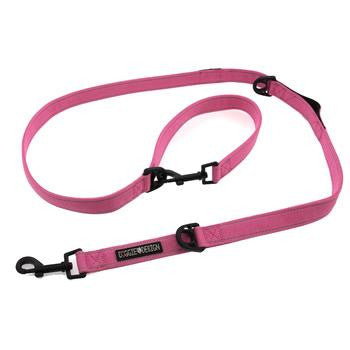 6 Way Multi-Function Dog Leash - Candy Pink