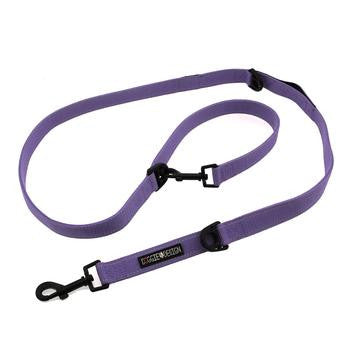 6 Way Multi-Function Dog Leash - Paisley Purple
