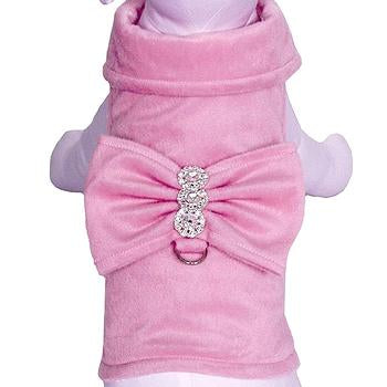 BowWow Bow Jacket & Leash by Cha-Cha Couture - Pink