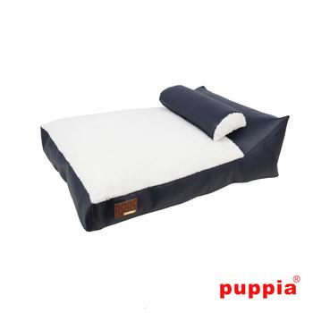 Chaise Dog Bed by Puppia - Navy