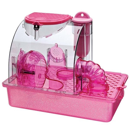 Pink Princess Hamster Cage