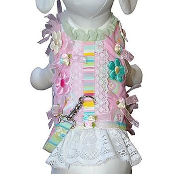 Daisy Mae Dog Harness Vest w/ Leash by Cha-Cha Couture