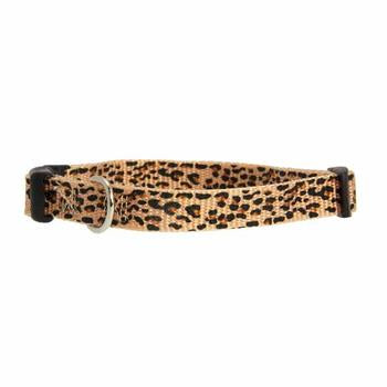 East Side Collection Animal Print Dog Collar - Cheetah