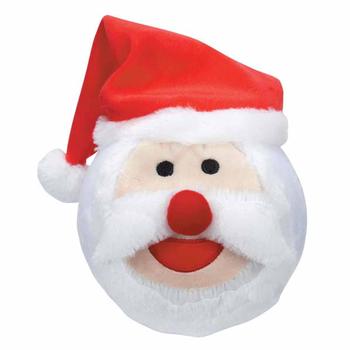 Grriggles Snowball Gang Dog Toy - Santa