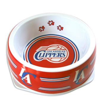 Los Angeles Clippers Plastic Dog Bowl