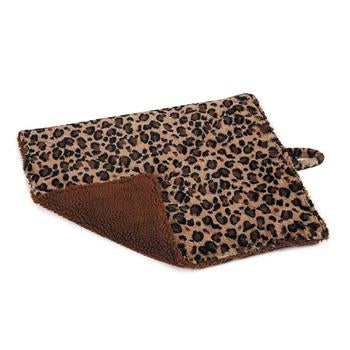 Meow Town Thermal Cat Mat - Brown Leopard