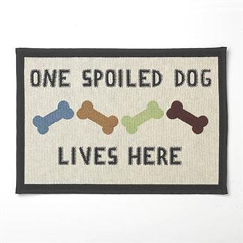 One Spoiled Dog Tapestry Placemat