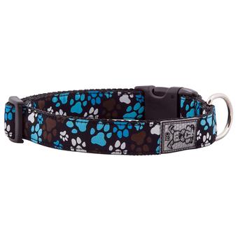 Pitter Patter Adjustable Clip Dog Collar by RC Pet - Chocolate