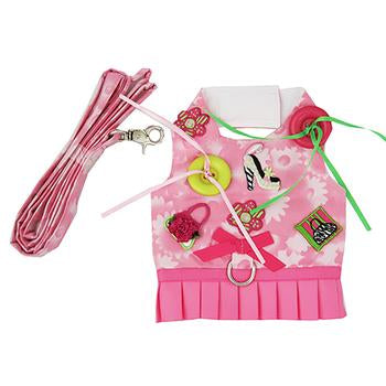 Shop 'til You Drop Dog Harness Vest with Leash by Cha-Cha Couture