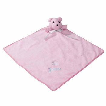 Zanies Snuggle Bear Puppy Blanket - Princess Pink