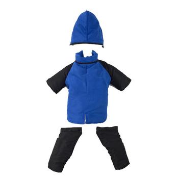 2 in 1 Dog Snowsuit - Blue