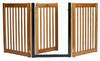 Walk Through 3 Panel Free Standing Pet Gate