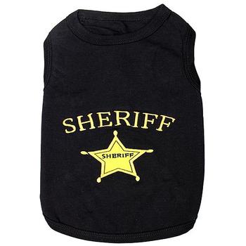 Sheriff Dog Tank by Parisian Pet