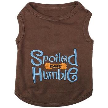 Spoiled but Humble Dog Tank by Parisian Pet