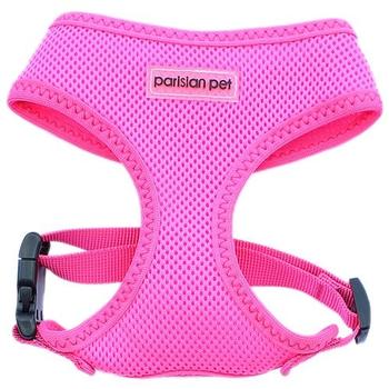 Parisian Pet Mesh Freedom Dog Harness - Neon Pink