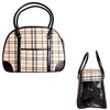 Milan Plaid Luxury Dog Carrier by Parisian Pet