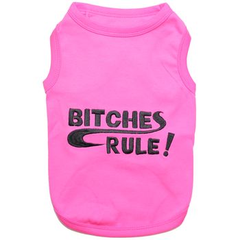 Bitches Rule Dog Tank by Parisian Pet