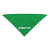 Adopt Me Screen Print Dog Bandana - Green