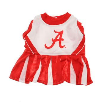 Alabama Crimson Tide Cheerleader Dog Dress