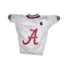 Alabama Crimson Tide Dog Jersey - White