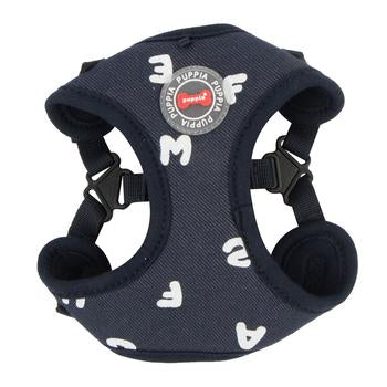 Algo Adjustable Step-In Dog Harness by Puppia - Navy