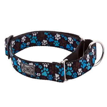 All Webbing Martingale Dog Training Collar - Pitter Patter Chocolate