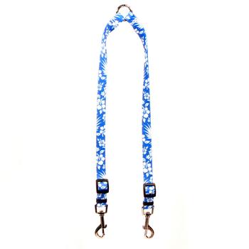 Aloha Blue Dog Coupler Leash by Yellow Dog