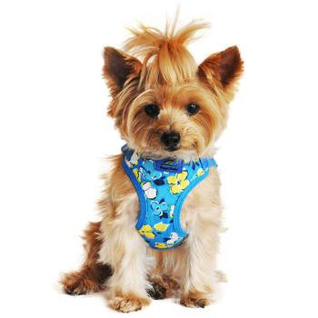 Wrap and Snap Choke Free Dog Harness - Hawaiian Blue