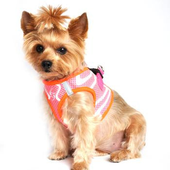 American River Neon Sport Choke-Free Dog Harness - Iridescent Pink