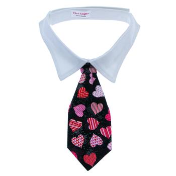 Amore Dog Shirt Collar and Tie