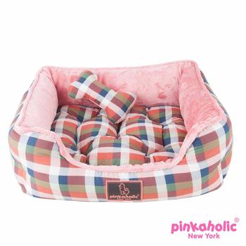 Amorette House Dog Bed by Pinkaholic - Orange