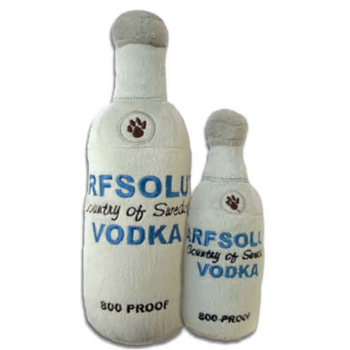 Arfsolut Vodka Plush Dog Toy