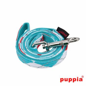 Argyle Dog Leash by Puppia - Aqua