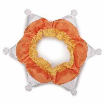 Aria Candy Corn Dog Scrunchy