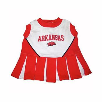 Arkansas Cheerleader Dog Dress