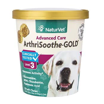 ArthriSoothe-Gold Advanced Care Soft Pet Chews by NaturVet