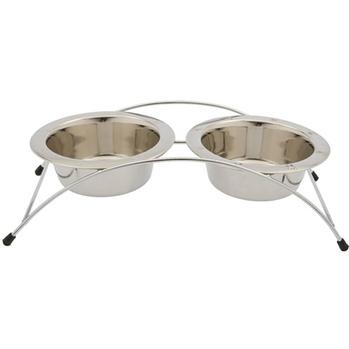Aruba Arched Stainless Steel Pet Diner
