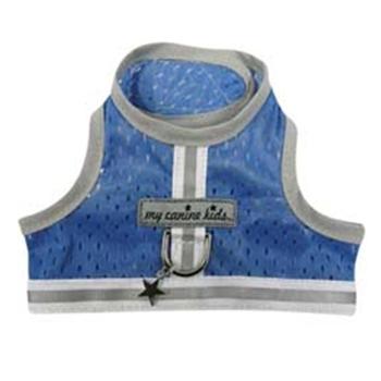 Athletic Mesh Dog Vest Harness - Blue