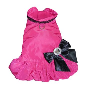 Ava City Dog Coat - Hot Pink