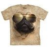 Aviator Pug Human T-Shirt by The Mountain