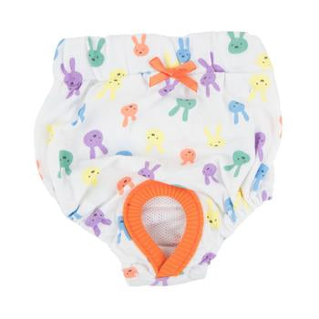 Baby Bunny Dog Sanitary Pants by Pinkaholic - Snow White