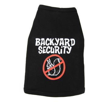 Backyard Security Dog Tank Top - Black