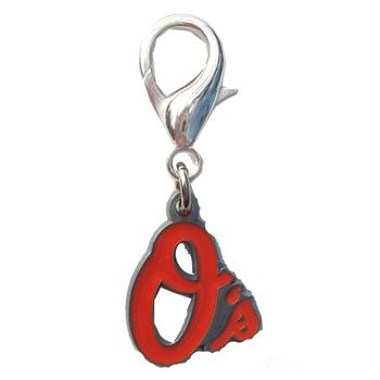 Baltimore Orioles Logo Dog Collar Charm