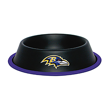 Baltimore Ravens Dog Bowl Dog Bowl - Black