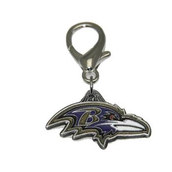 Baltimore Ravens Logo Dog Collar Charm