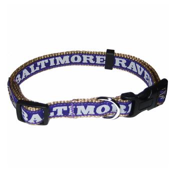 Baltimore Ravens Officially Licensed Dog Collar