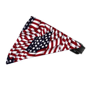 Bandana Dog Collar - American Flag