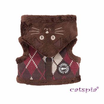 Bandit Cat Harness Jacket by Catspia - Brown