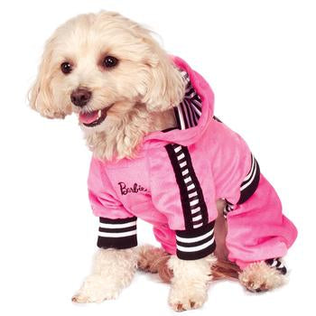 Barbie Girl Velour Tracksuit Pet Costume by Rubie's