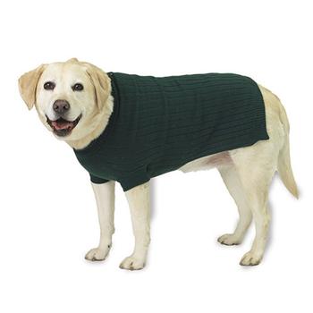 Barker's Basic Dog Sweater - Hunter Green